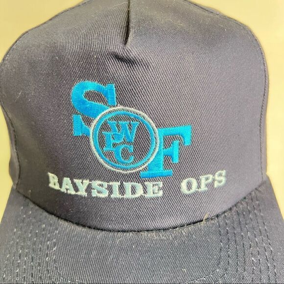 KC Navy Blue Cotton Twill Ball cap SF Bayside OPS - Picture 2 of 12
